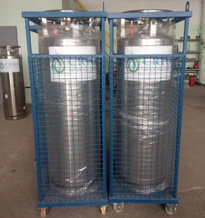 Криоцилиндр для жидкого азота, кислорода, аргона