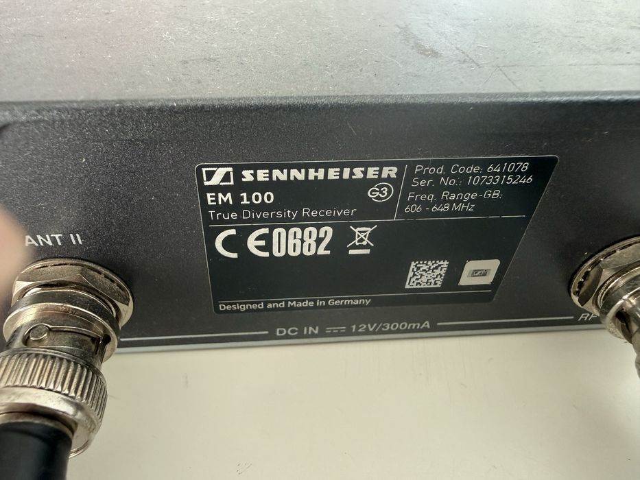 Receiver sennheiser ewg 100g3