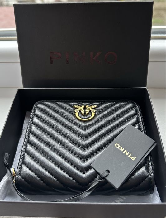 Портфейл Pinko лилав