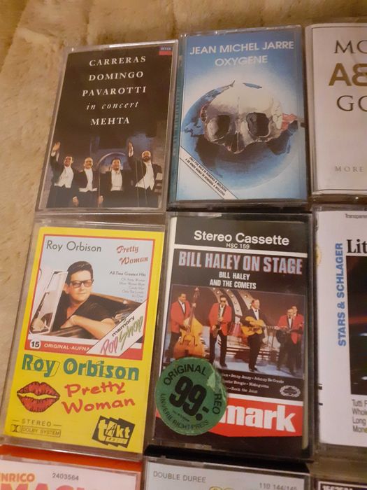 casete audio abba bob dylan mireille mathieu gheorghe zamfir