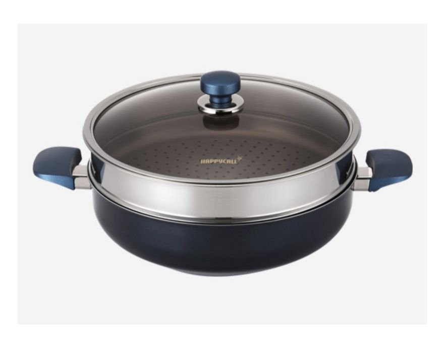 Пароварка Happycall Classic, овощеварка, кастрюля