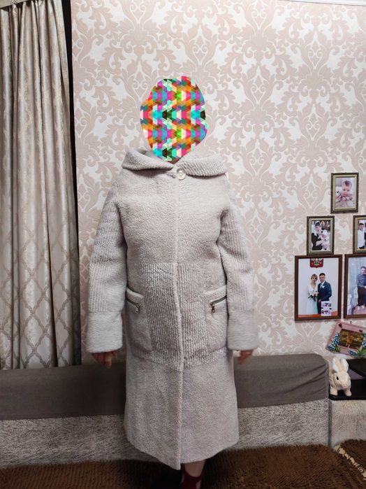 Шуба ( новая, стриженый мутон)