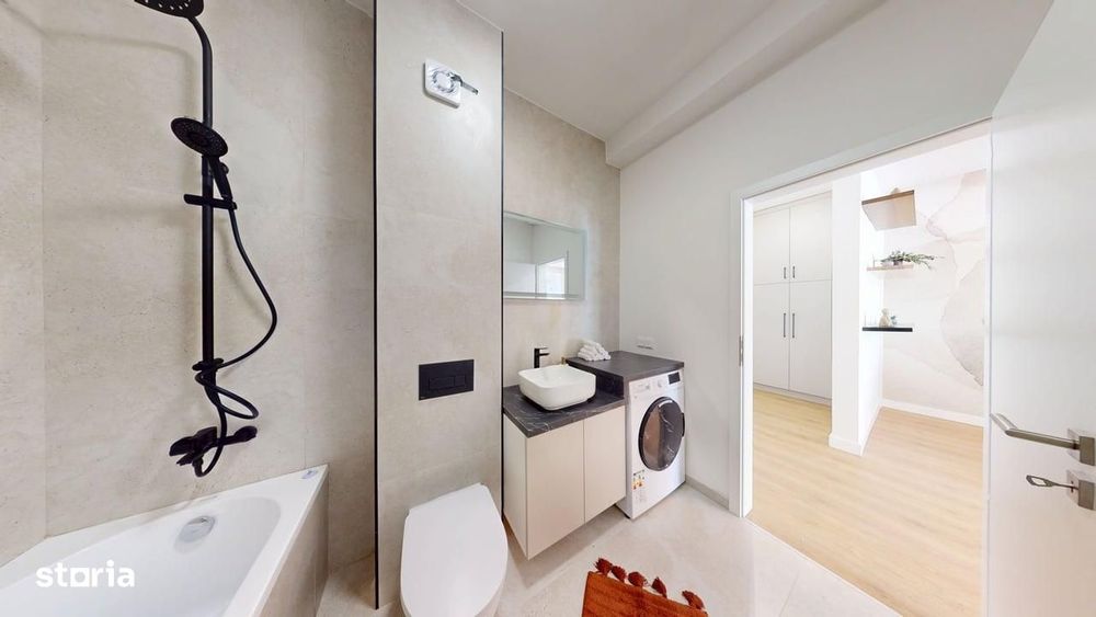 Apartament 2 camere – 52 mp utili + terasă 10 mp – mobilat modern
