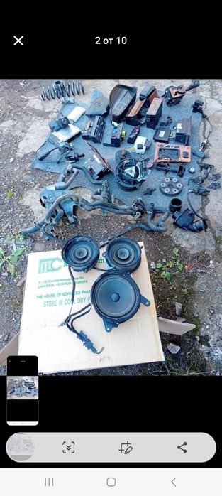 Продавам части от Мерцедес Е200 2.2цди