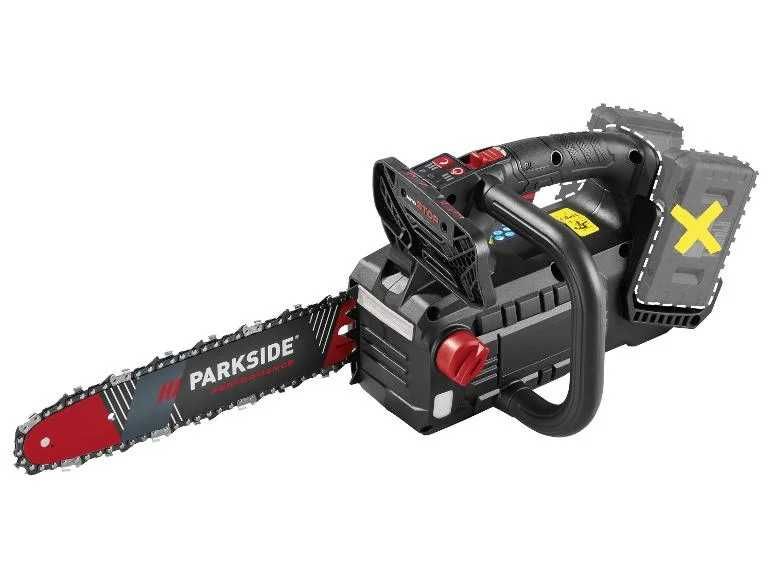 40V Безчеткова Резачка Parkside Верижен Трион Парксайд Чисто нов