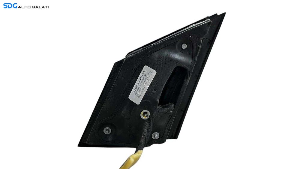 Oglinda Electrica Dreapta Volkswagen Polo 6R 2009 - 2014 Culoare Gri Inchis Cod 6R2 857 502 AQ D7R [ L5706 ]