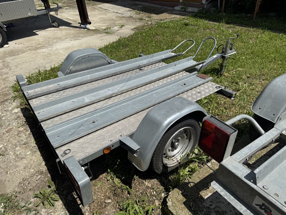 Remorcă moto / atv, 2 3 posturi, recent adusă