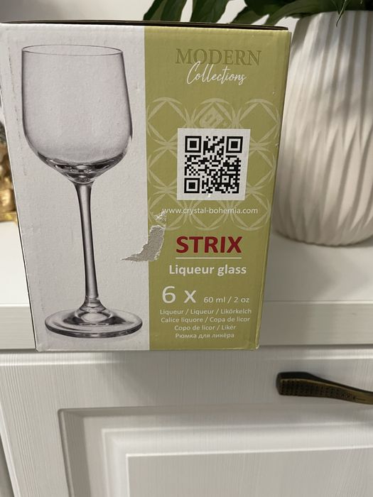 Set 6 pahare Cristal