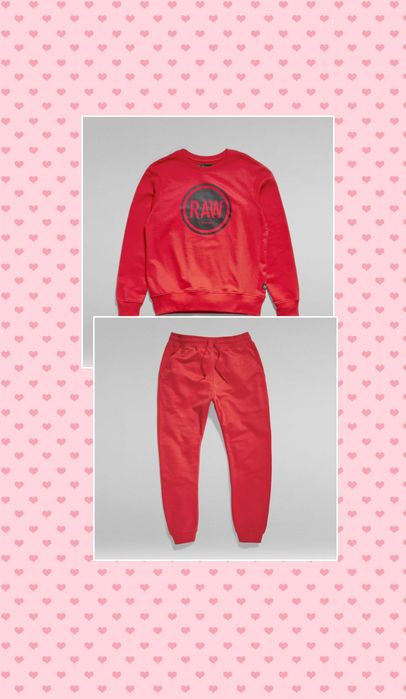 Цял анцуг екип G-star Raw M L нов мъжки оригинален анцунг долнище