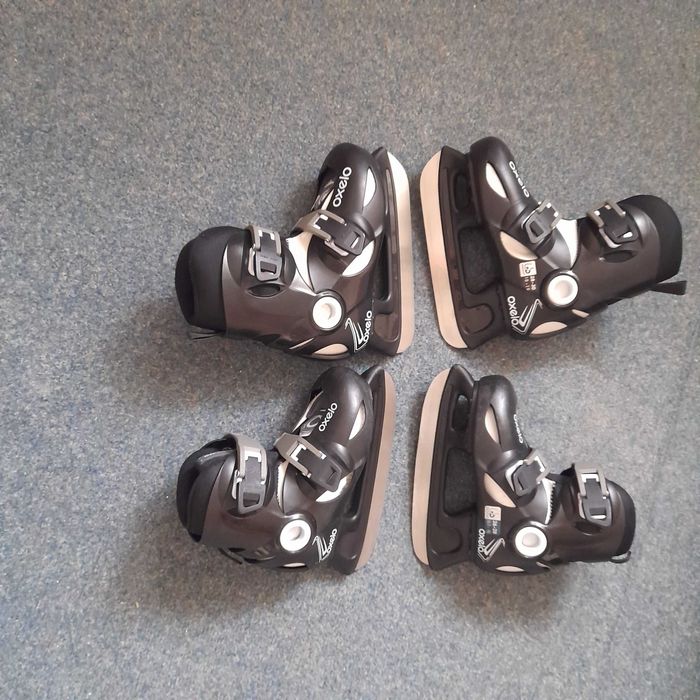 Patine de gheata reglabile 26-28, sau CCM 34-35,