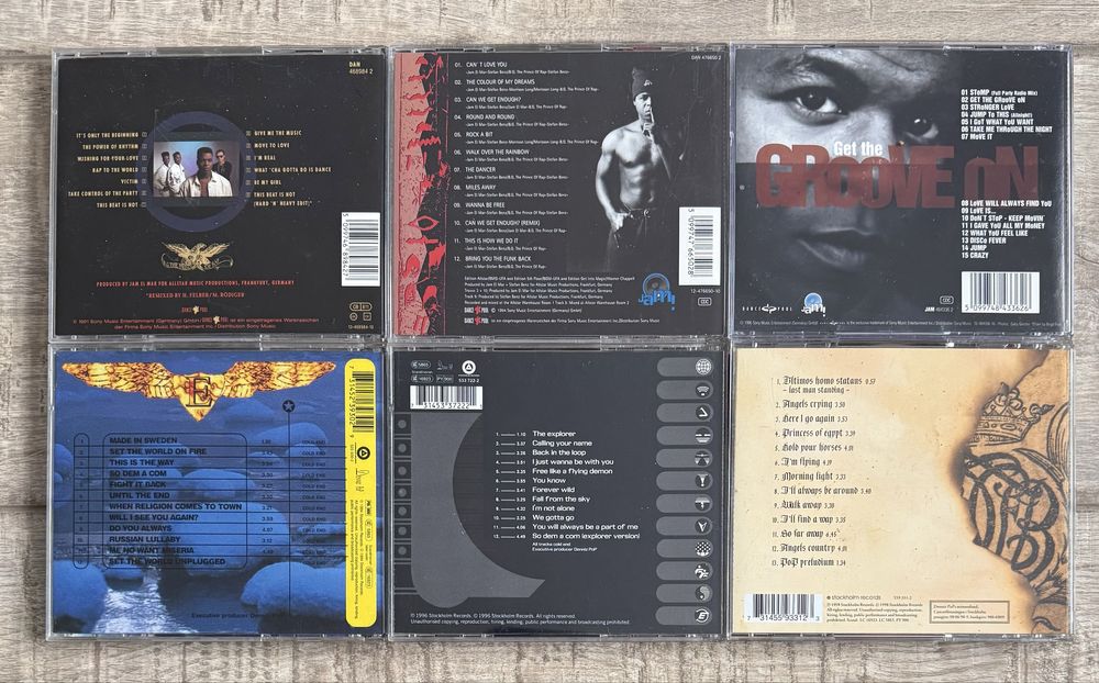 Pachet 23 Eurodance - BG The Prince Of Rap/E-Type/Loft/Haddaway/Dune