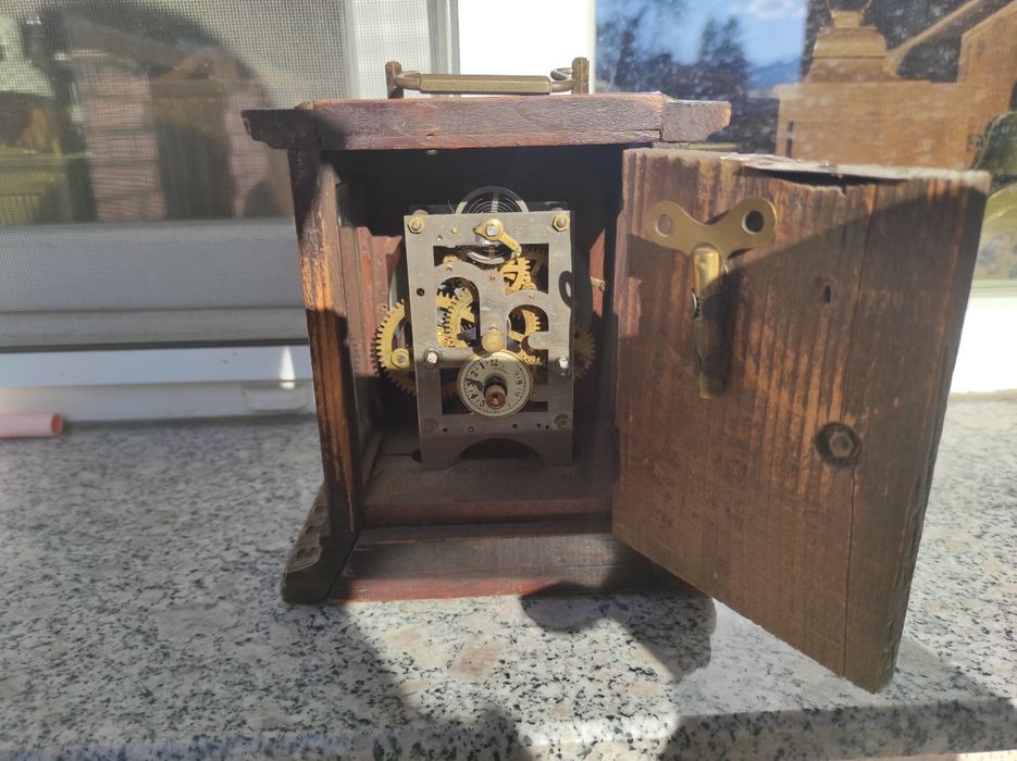 Стар Немски Механичен Часовник Юнгханс