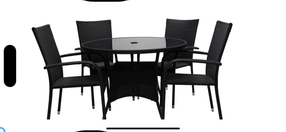 Vand masa gradina cu patru scaune