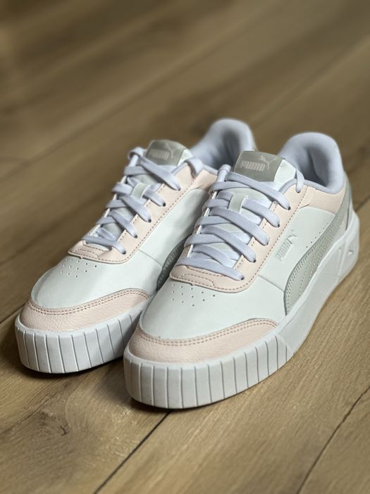 Кеды PUMA Carina Mia white-feather grey