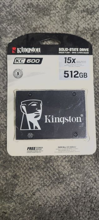 SSD Kingston KC600 512Gb nou sigilat