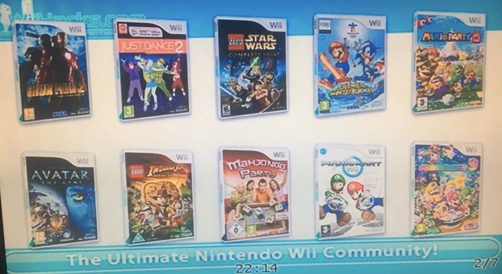 Nintendo wii pachet complet original bonus 120 jocuri