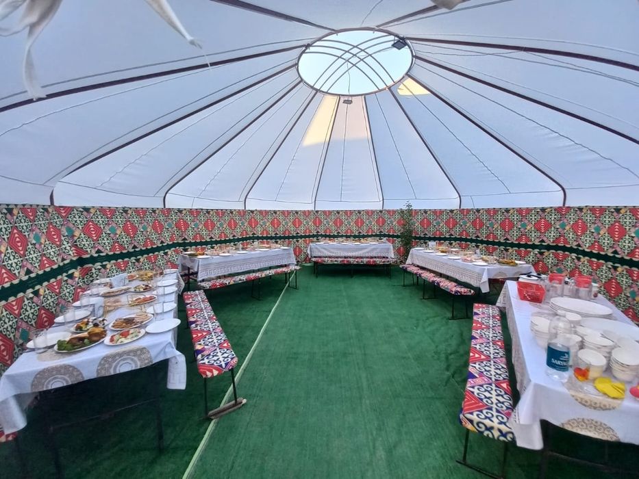 Жалға киіз үйлер беріледі