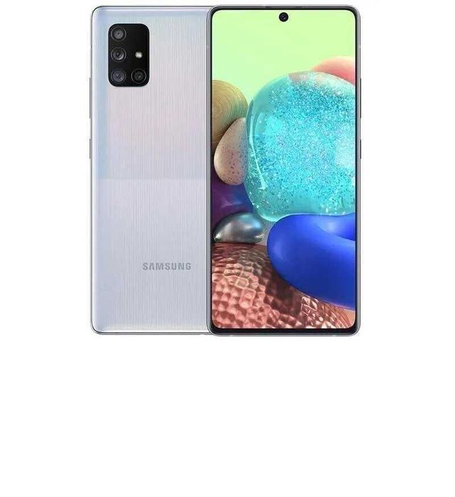 Смартфон SAMSUNG Galaxy A71, 2 SIM белый