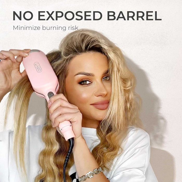 Маша за коса - TYMO ROVY Beach Waves Curling Wand, йонна маша за дълбоки къдрици