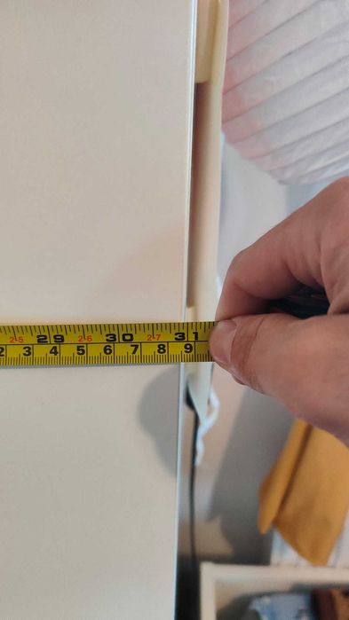 Dulap alb Brimnes IKEA in 2 usi