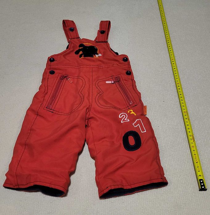 Pantaloni salopeta bebe Akimbo 9 luni (74 cm)