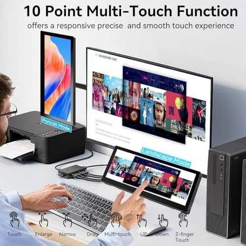 10.3" Touch монитор 1920x720 IPS HDMI USB-C