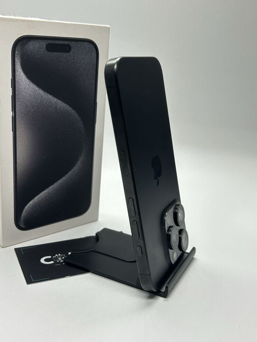 Phone 15 PRO - 512Gb Black Titanium - Baterie 100% + Garantie