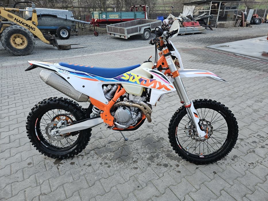 Ktm 350 EXC -F Six Days înmatriculat 24 ore de func