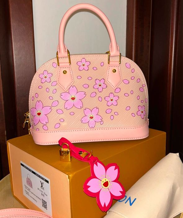 Geanta louis Vuitton Murakami piele pe comanda