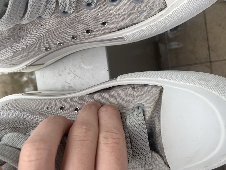 Alexander mcqueen deck grey