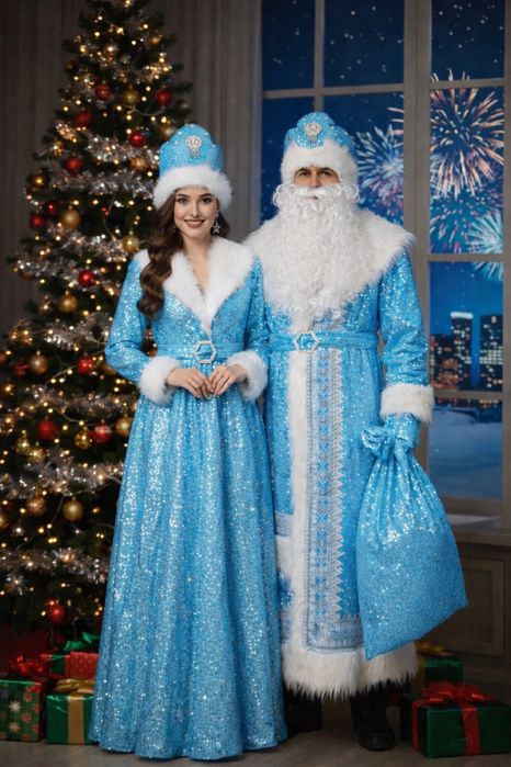 Деда мороз и снегурочка