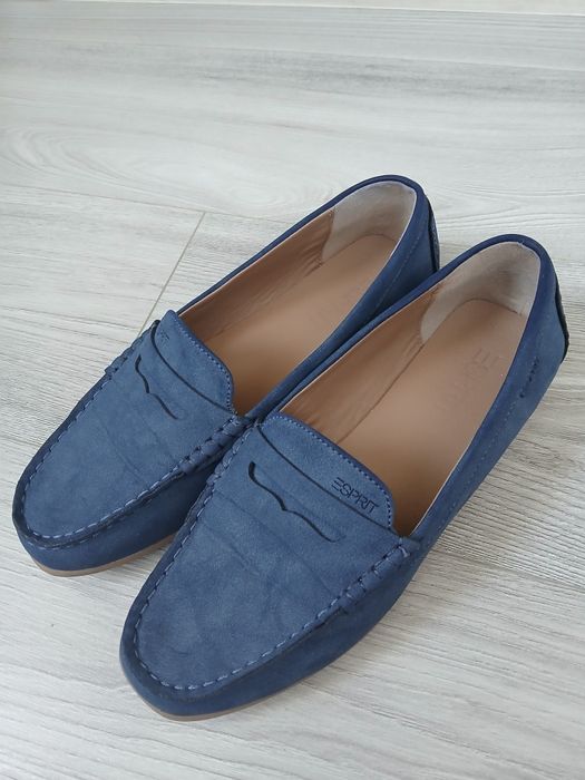 Pantofi dama Esprit din piele intoarsa