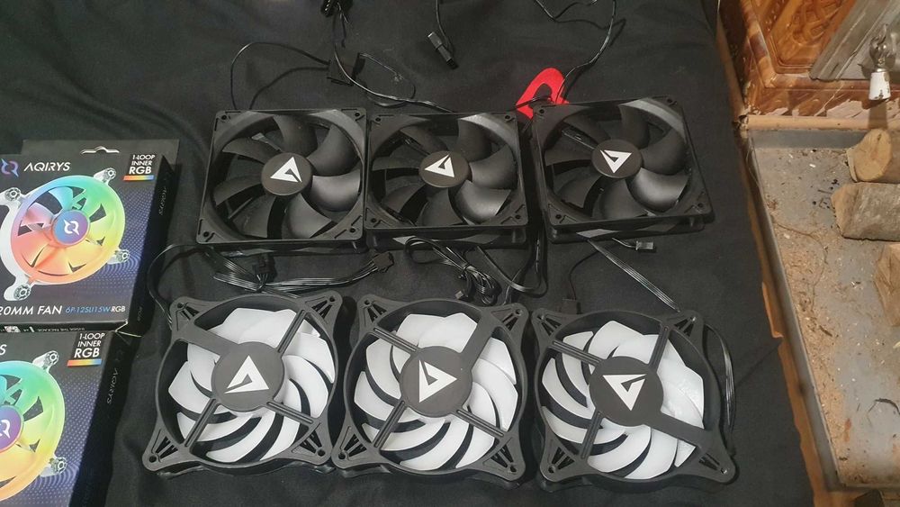 Ventilatoare RGB Noctua, Aqirys, Sirius Loop