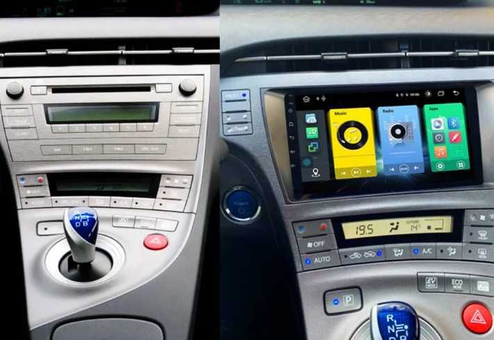 9-инчова мултимедия за Toyota Prius XW30(2009–2015) камера CarPlay GPS