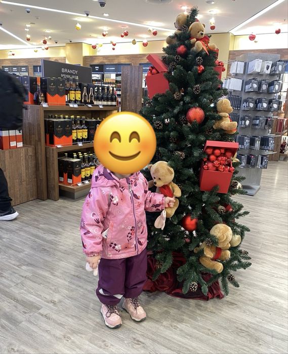 Комбинезон зимний для девочки