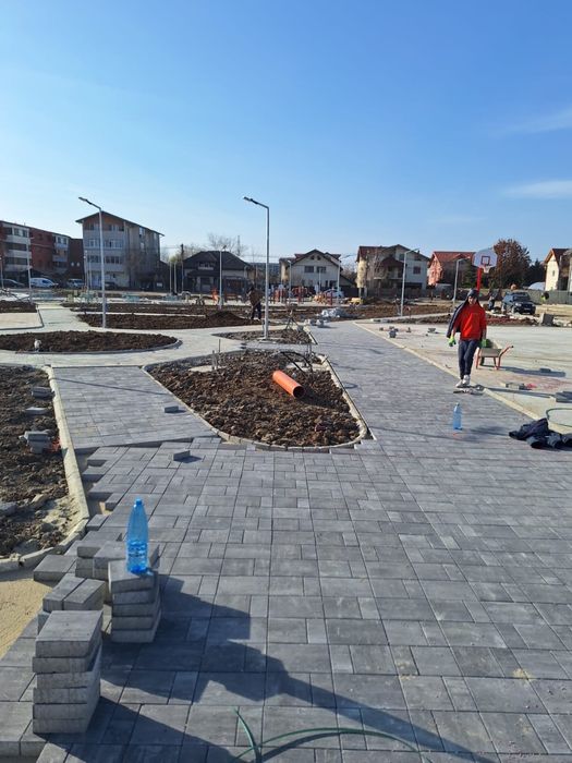 Montaj pavaj,piatra cubica,dale,rigole si borduri