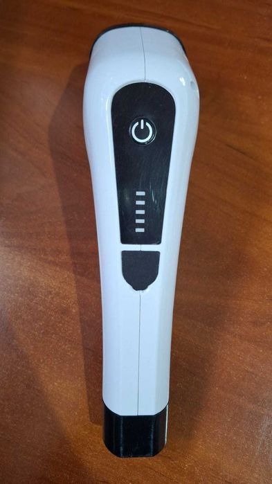 Perie electrica FARI, 8 capete, fara fir, alb