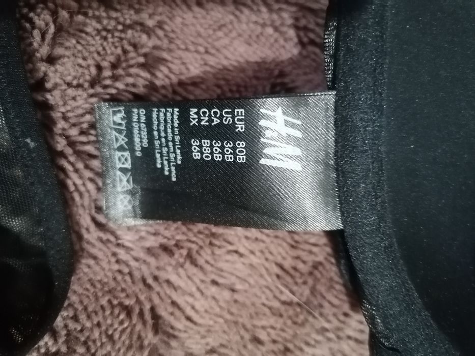 Set elegant lenjerie dama, animal print, H&M, nou, mărime S