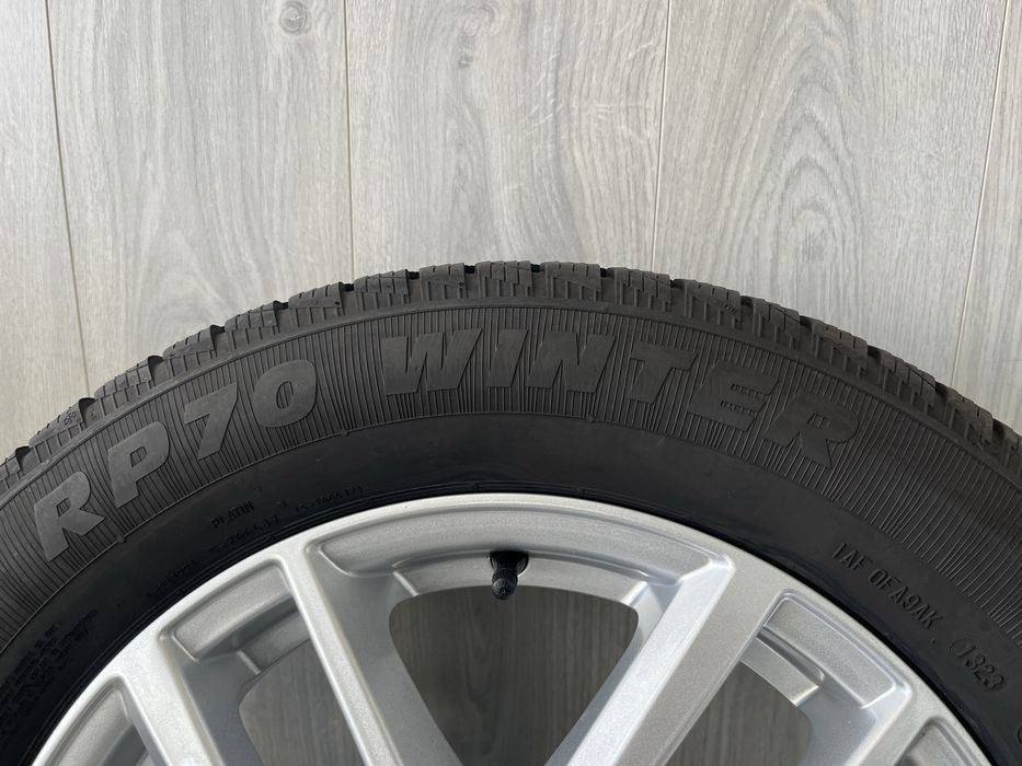 Джанти 16 цола 5х112 за Фолксваген, Шкода, със зимни гуми 215/60/16