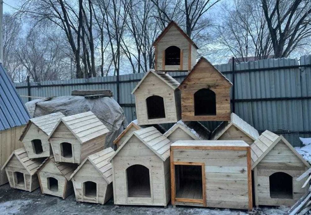 НИЗКАЯ ЦЕНА У НАС! Будка для собаки утеплённая. Собачий домик