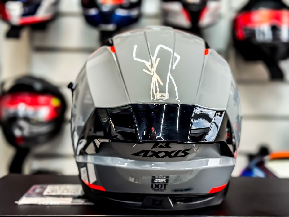 Casca Moto Axxis Panther SV GRI LUCIOS