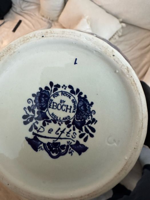 Vaza portelan Delft casa regala olandeza