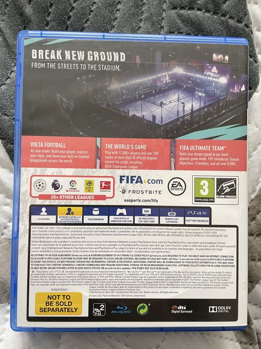 Fifa 20 (playstation 4, ps4)