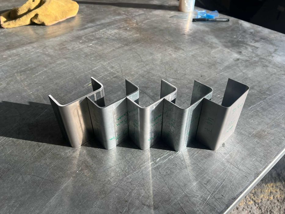 Огъване и разкрой на ламарина /на абкант и гилотина/ - СОП