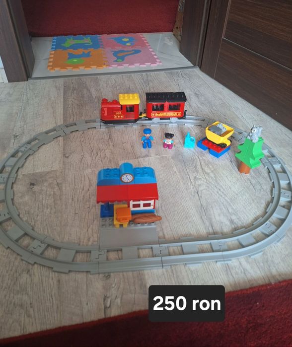 Vând lego duplo set de sine și poduri