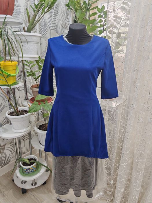 Платье красивое цвет синий