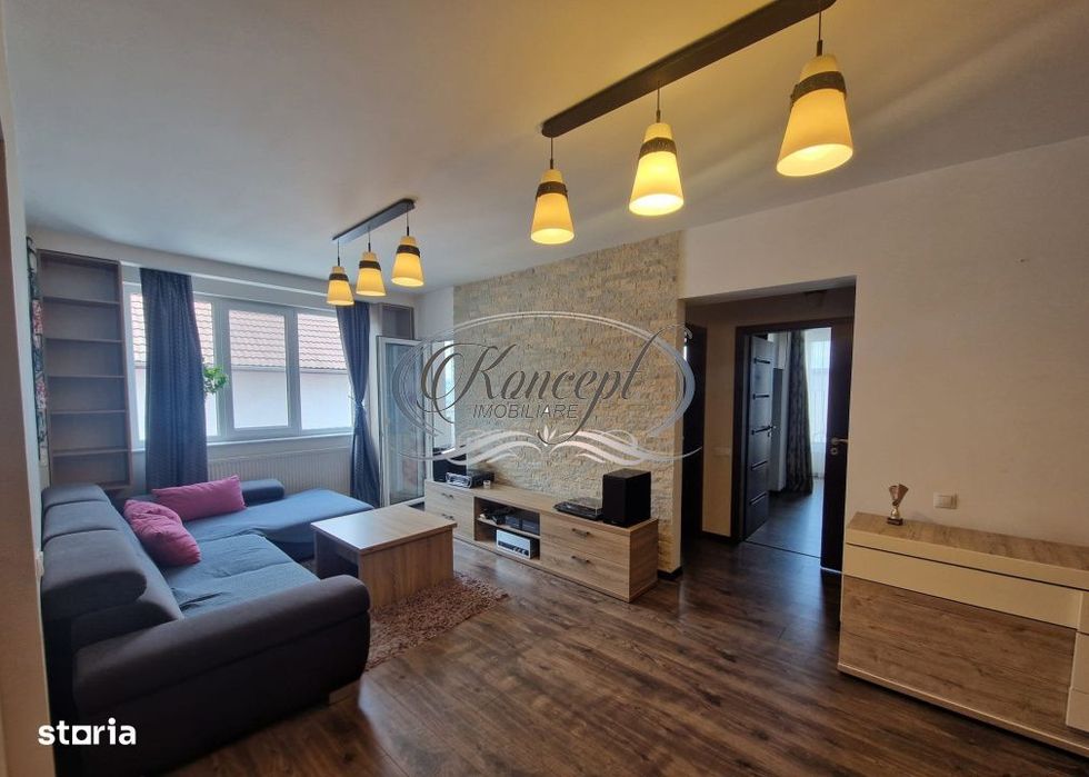 Apartament 3 camere mobilat, cu doua locuri de parcare in Andrei Mures — fotografia 1