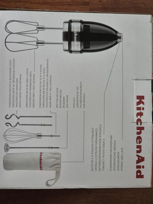 Mixer KitchenAid  nou, sigilat, garantie