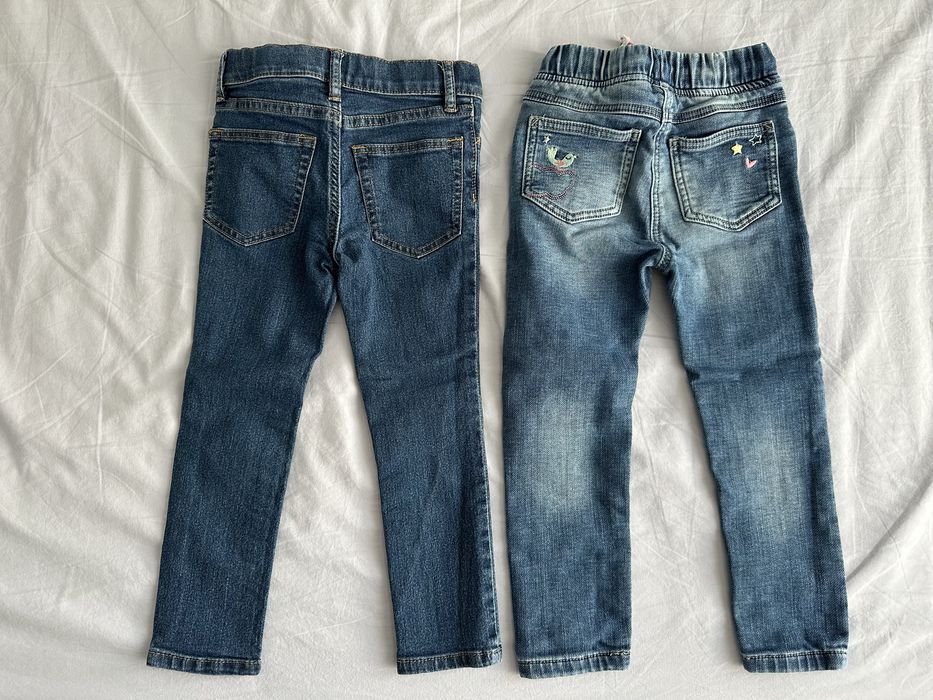 Lot bluze tricou colanti jeans - Frugi, Next, H&M 98 cm 2-3 ani