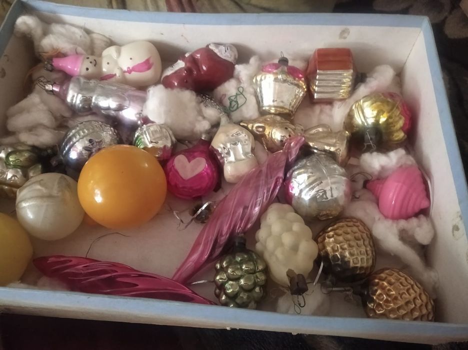 Игрушки на  ёлку